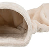 Trixie speeltunnel konijn cavia pluche beige