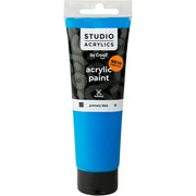 Https: www.cchobby.nl creall-studio-acrylverf-dekkend-primary-blue-30-120-ml-1-fles - afbeelding 1