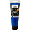Pittura acrilica Creall Studio, opaca, blu ftalo (32), 1 bottiglia da 120 ml