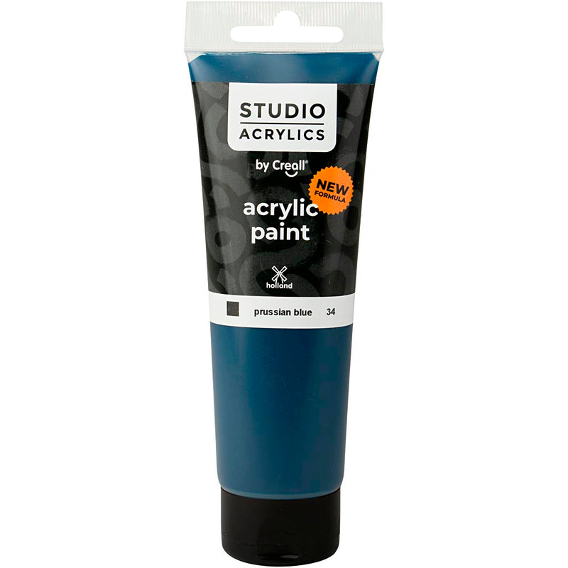 Https: www.cchobby.nl creall-studio-acrylverf-dekkend-prussian-blue-34-120-ml-1-fles