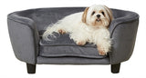 Enchanted pet Enchanted hondenmand sofa coco donkergrijs - afbeelding 1
