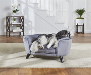 Enchanted pet Enchanted hondenmand sofa romy pewter grijs - afbeelding 2