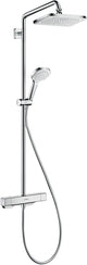 Hansgrohe croma e showerpipe 1jet con termostato cromo