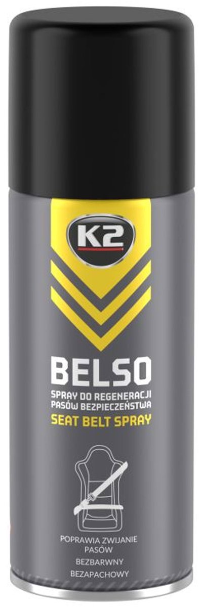 K2 b433 - seat belt recovery spray - 400ml - UV protection - antistatic