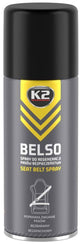 K2 b433 - seat belt recovery spray - 400ml - UV protection - antistatic