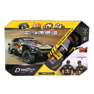 Auto radiocomandata Dynatech Peugeot 1:16 2.4G 3008 DKR Loeb 19