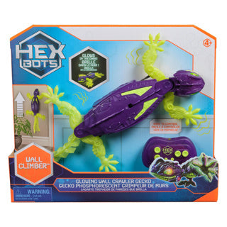 Hex bots hexbots wall crawler gecko glow in the dark