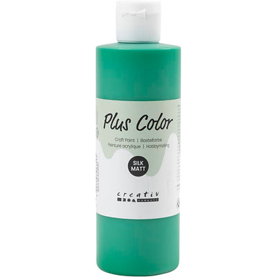 Pintura acrílica de color más, verde brillante, 250 ml 1 botella