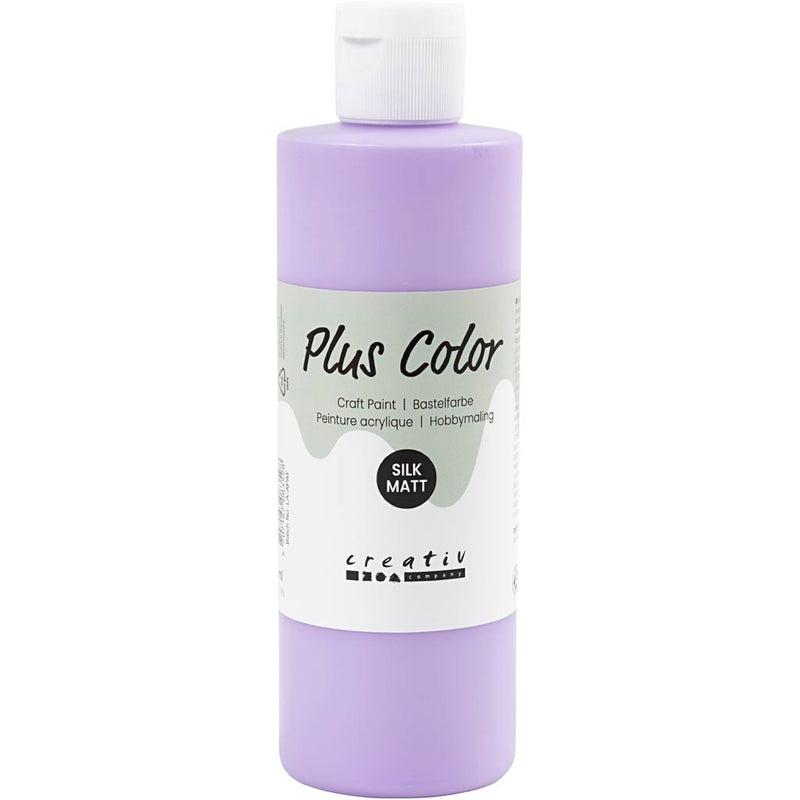 Più vernice acrilica a colori, viola, 250 ml 1 bottiglia