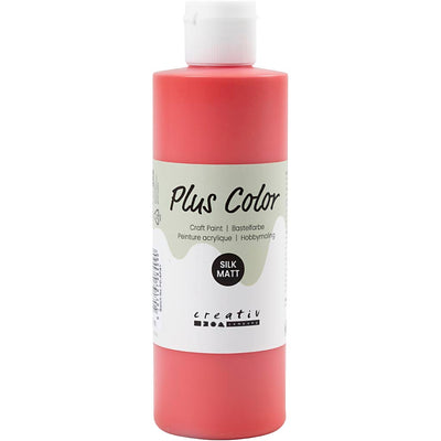 Pintura acrílica Plus color, rojo carmesí, 250 ml 1 botella