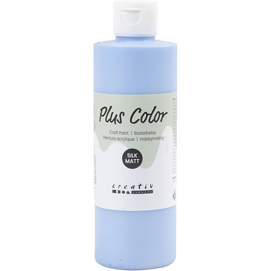 Vernice acrilica Plus Color, azzurro cielo, 250 ml 1 flacone