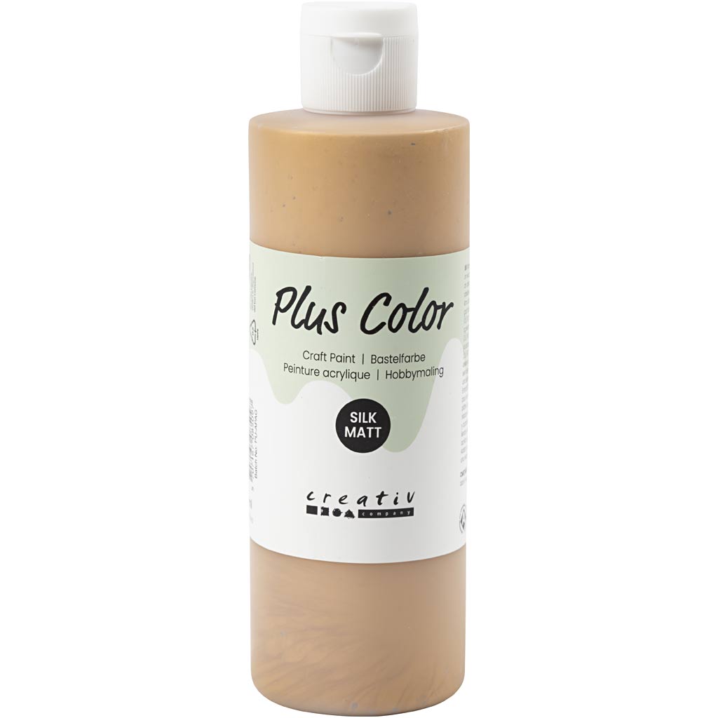 Vernice acrilica Plus Color, oro, 250 ml 1 flacone