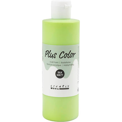 Pintura acrílica Plus color, verde lima, 250 ml 1 botella