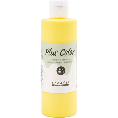 Pintura acrílica Plus color, amarillo primario, 250 ml 1 botella