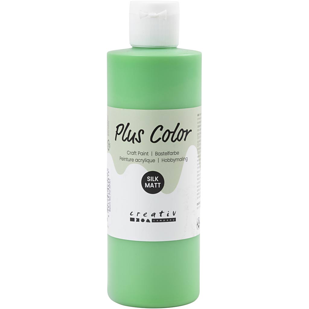 Vernice acrilica Plus Color, verde brillante, 250 ml 1 flacone