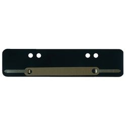 Tiras adhesivas rápidas polipropileno 34x150mm negro corto
