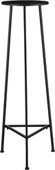 Mica decorations jill plantentafel - 35x35x120 cm - ijzer - zwart