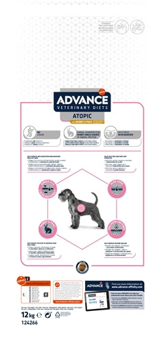 Avance dieta veterinaria perro sensible atópico grano sin grano -derma