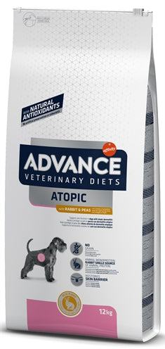 Avance dieta veterinaria perro sensible atópico grano sin grano -derma