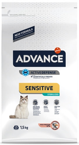 Salmone sensibile sterilizzato gatto avanzato