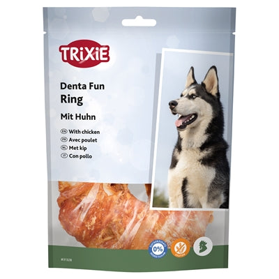Trixie denta divertente pollo ad anello da masticare