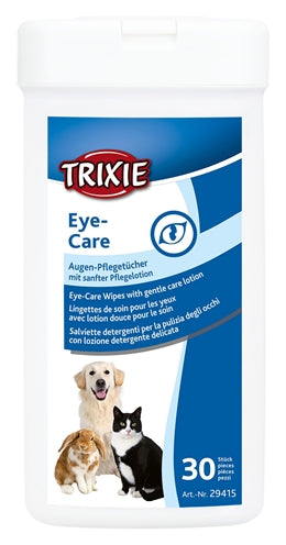 Toallitas de cuidado de los ojos trixie