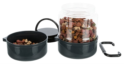 Trixie Reisset Food Bowl che beve Bin Grigio scuro