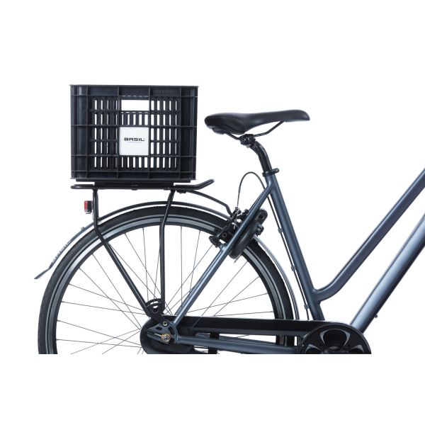 Basil Fietskrat M - Medium - 29.5 litros - Negro