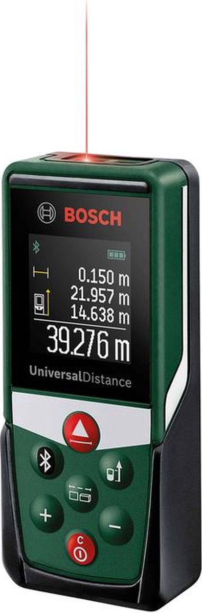 Bosch universaldistance 50c - misuratore di distanza laser - incluse batterie e custodia