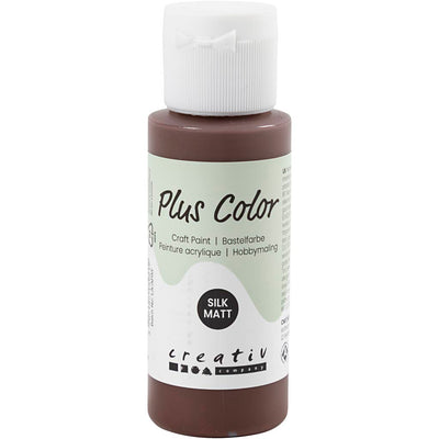 Pintura acrílica Plus color, chocolate, 60 ml 1 botella