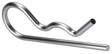 Verende borgclip enkel 6mm d11024 l=100mm | 10 stuks