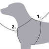 Trixie Dog Harder Premium Trekking Aqua Blue Gray