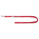 Trixie dog leash premium double -stitched adjustable red