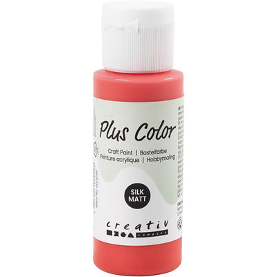 Más color pintura acrílica carmesí rojo, 60 ml