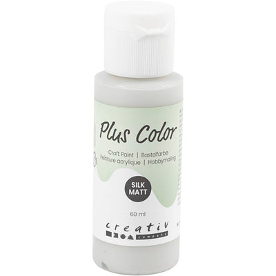 Pintura acrílica Plus color, gris claro, 60 ml 1 botella