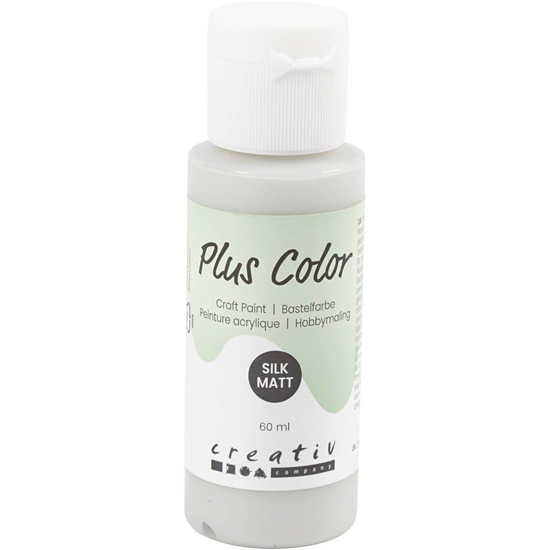 Vernice acrilica Plus Color, grigio chiaro, 60 ml 1 flacone