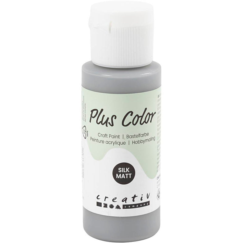 Pittura acrilica Plus Color, grigio pioggia, 60 ml 1 flacone