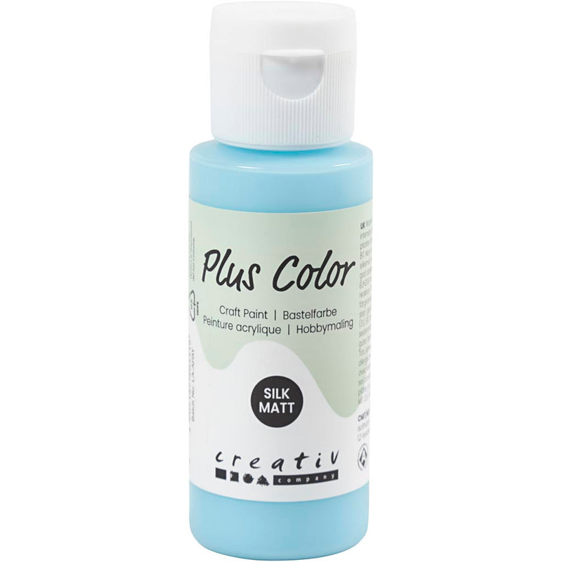 Pintura acrílica Plus color, azul hielo, 60 ml 1 botella