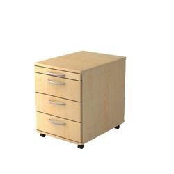Bach mobile cassettiera martellatore 1606 bo melaminico 428x800x512mm 4 cassetti acero