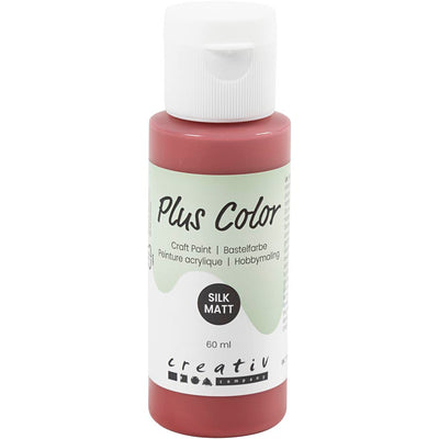 Pintura acrílica Plus color, rojo antiguo, 60 ml 1 botella