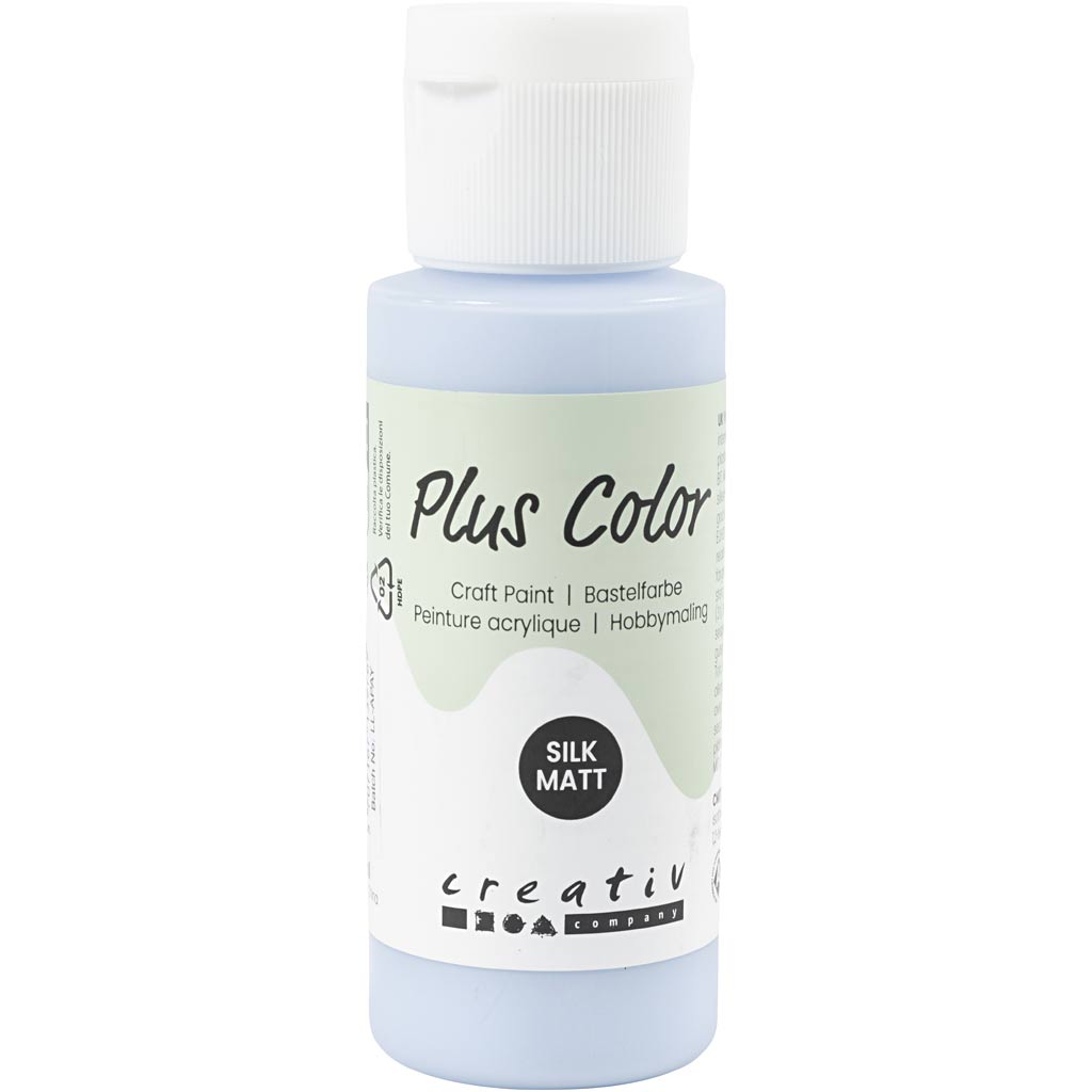Creative Company Plus Color Acrilic Paint, azzurro, 60 ml