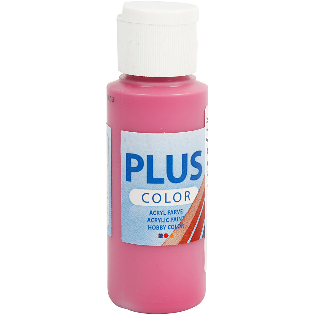 Plus color acrylic paint, royal fuchsia, 60 ml 1 bottle