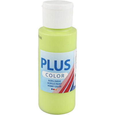 Pintura acrílica Plus color, verde lima, 60 ml 1 botella