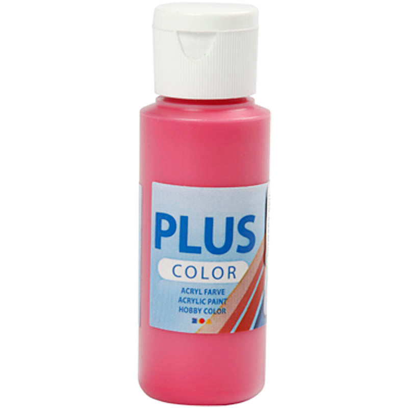 Pittura acrilica Plus Color, rosso primario, 60 ml 1 flacone