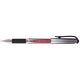 Penna gel Imp Mitsubishi Uni-Ball Act 1535 impugnatura comoda media 0,6 mm cappuccio rosso