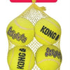 Kong Squeakair tennisbal geel met piep
