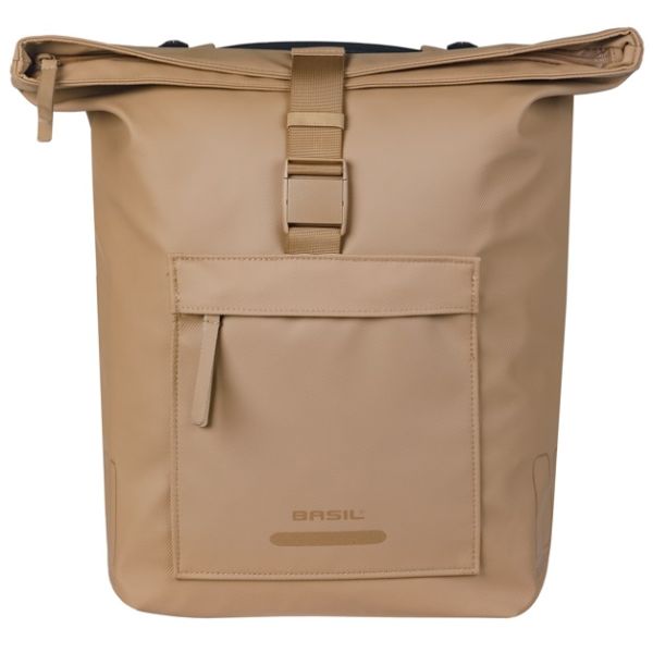 Basil borsa doppia bici brooklyn mik 41l 14 x 30 x 37 cm - sabbia