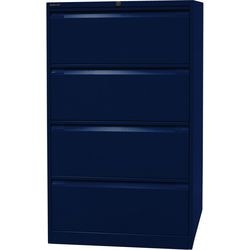 Filing cabinet bisley df4639 oxford blue 4 drawers