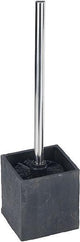 Wenko toiletborstel en houder polyresin 10 x 39 cm antraciet