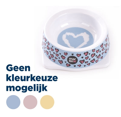 Martin Food Bowl Cat Melamina Assorti